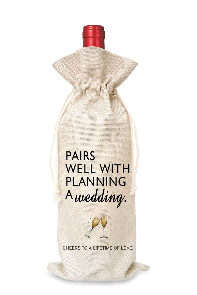 Tesedupoole Wine Bag Wedding Gift for Mr and Mrs - Engagement Gift J14 - Image 1